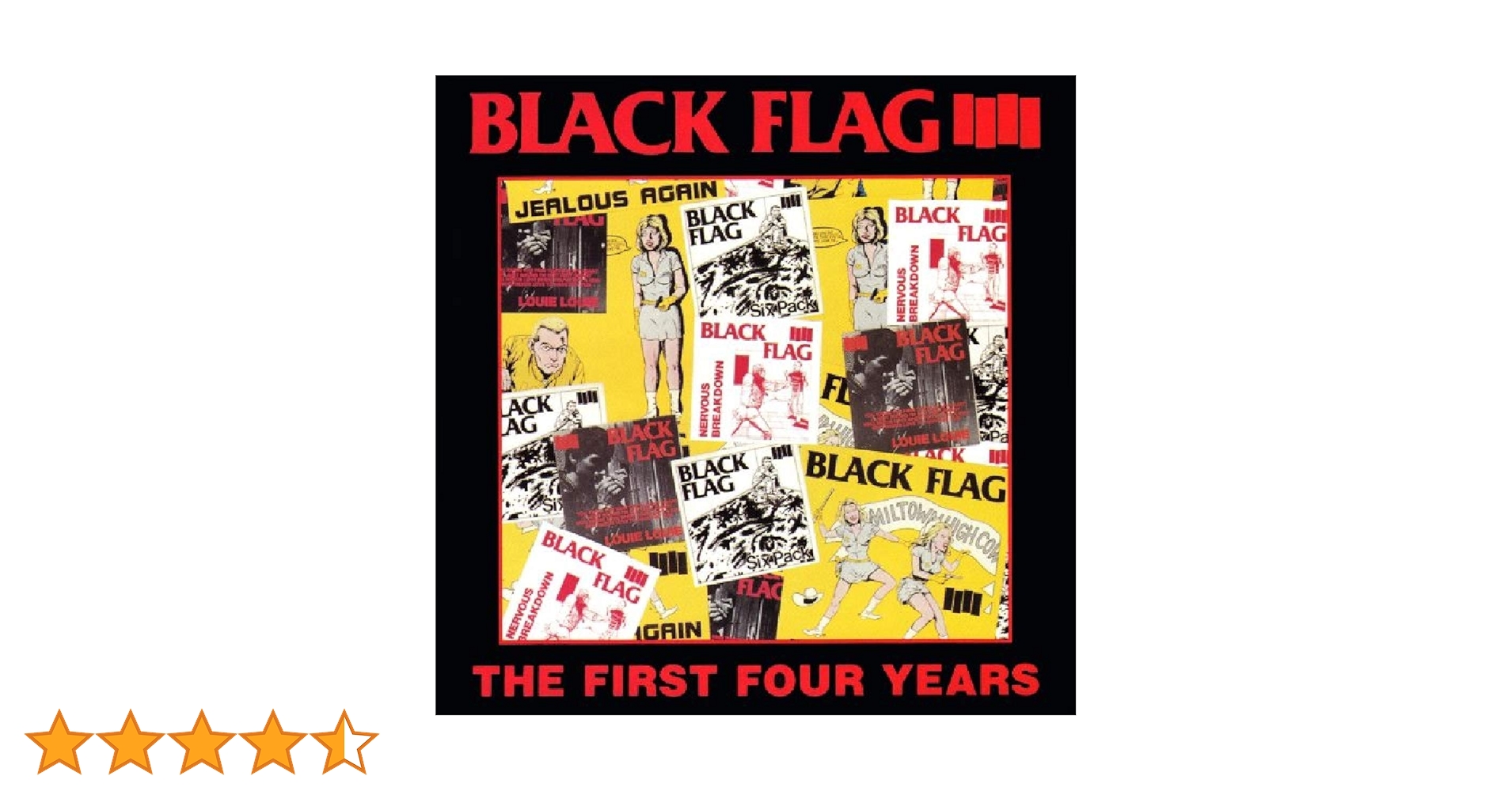 BLACK FLAG - First Four Years | Amazon.com.au | Music